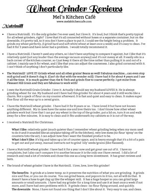 wheat grinder reviews