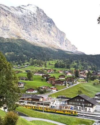View of Grindewald Switzerland.