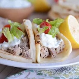 Instant Pot Greek Pork