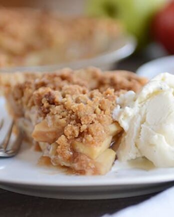 Easy Apple Crumble Pie