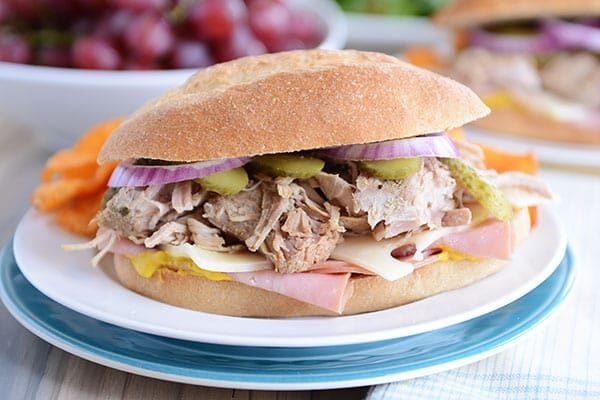 The Best Cuban Sandwich {Slow Cooker/Pressure Cooker}