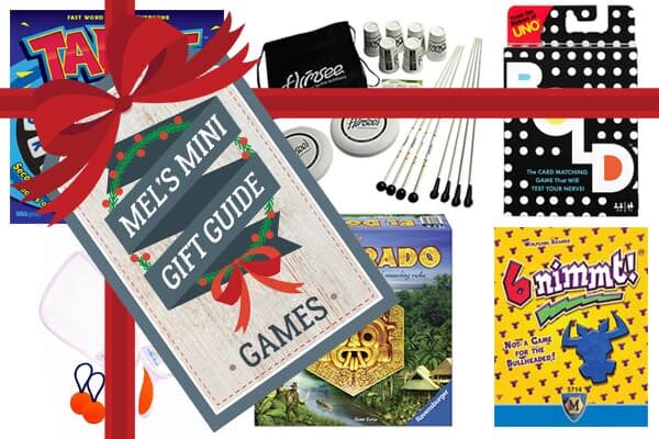Mel's Holiday Gift Guide: Games!